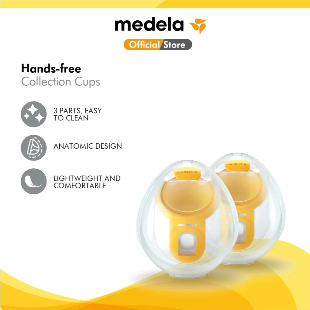 ของใหม่ พร้อมส่ง Medela Hands-fee cup set without pump 21mm & 24mm ราคา ถูกที่สุด ดีลบีเคเค