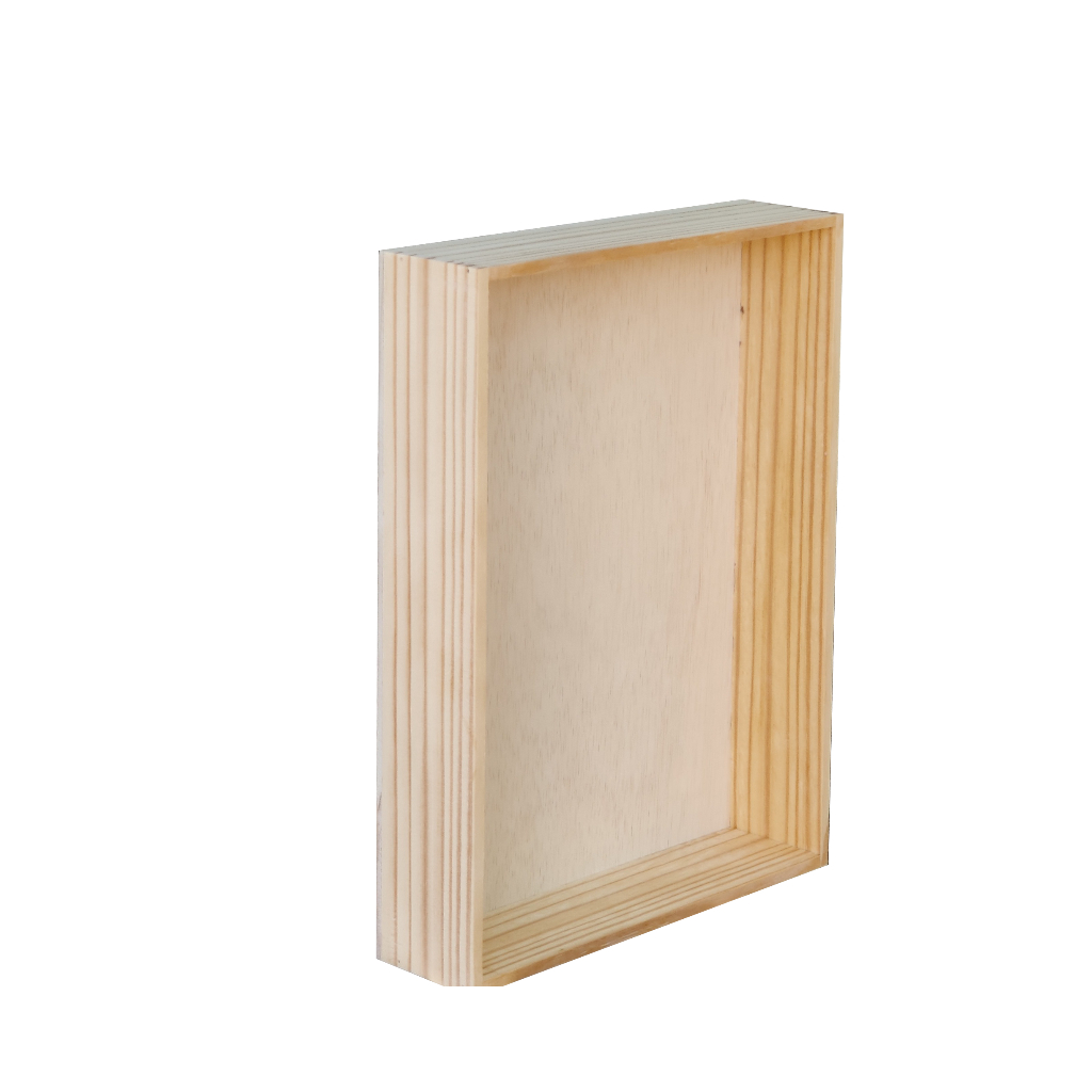 LM4 ลังไม้ กล่องไม้  WOODEN BOX จากไม้แท้ธรรมชาติ ขนาด 20x30x7 ซม.