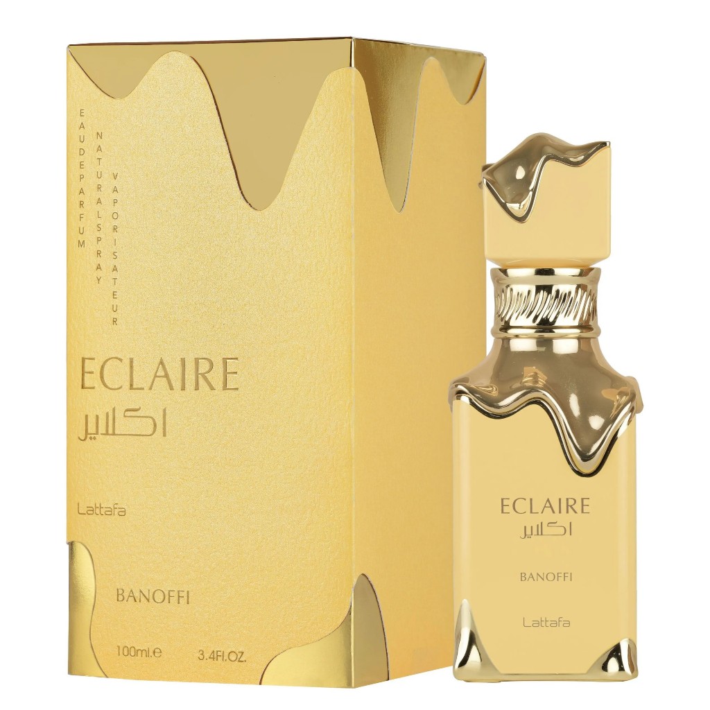 Eclaire Banoffi - Lattafa น้ำหอมผู้หญิง EDP 100 ml. น้ำหอมอาหรับ น้ำหอมดูไบ