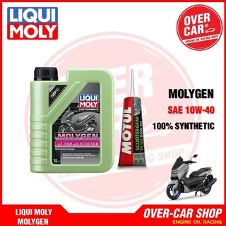 เซท LIQUI MOLY MOLYGEN 4T 10W-40 สังเคราะห์100% 4T SCOOTER 10W-40 สำหรับ PCX,Nmax,Grand Filano,Lead