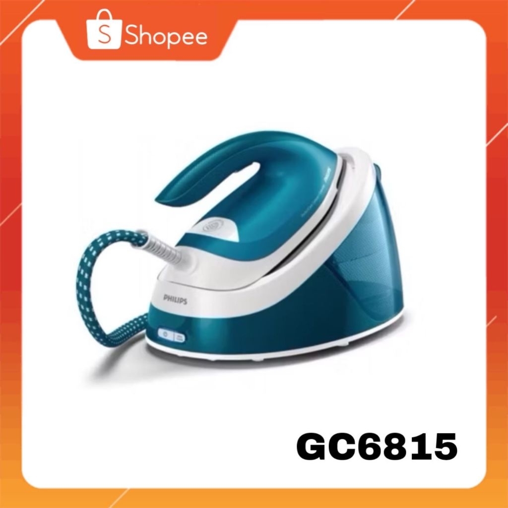 [รีดผ้าไม่ไหม้] Philips เตารีดไอน้ำ รุ่น GC6815/20 Optimal Temp 2,400 วัตต์ 6 บาร์ GC6815
