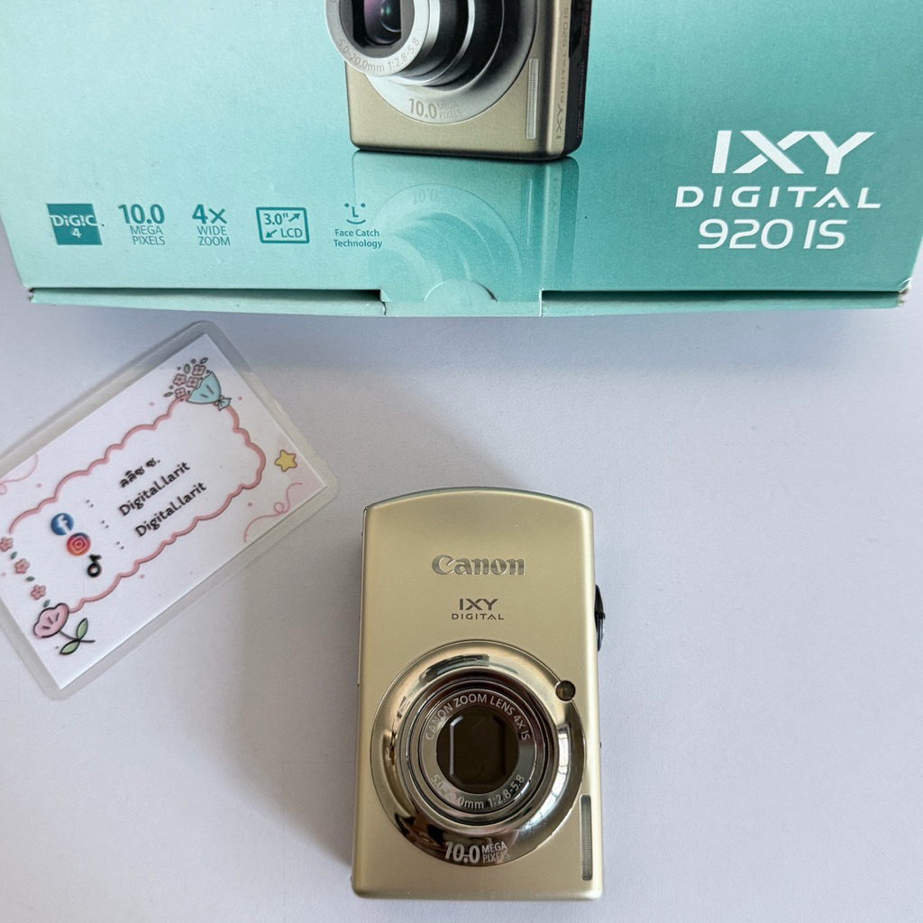 Canon ixy 920is/ixus 870is ครบกล่อง (Rare) สภาพใหม่