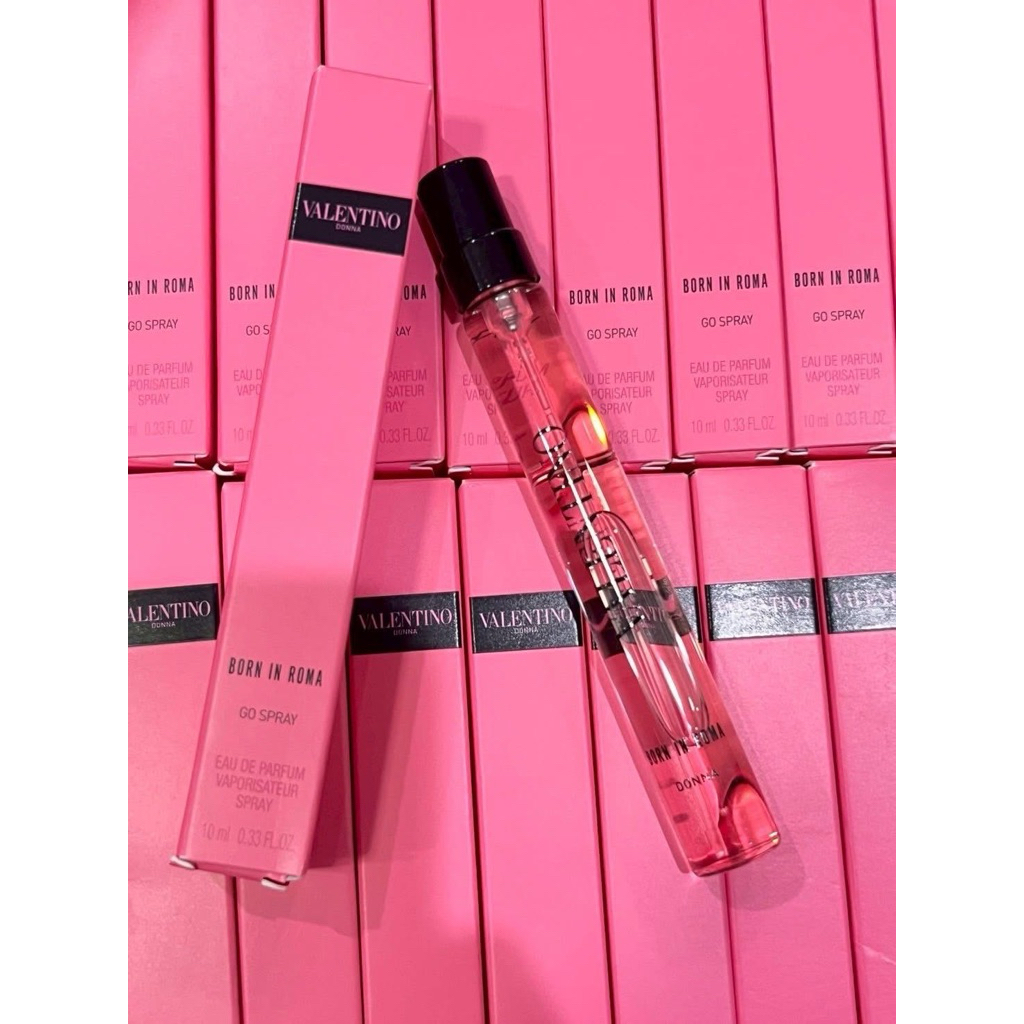 Valentino Donna Born In Roma Go Spray Intense ขนาด 10ml น้ำหอมผู้หญิง กลิ่นหรู พกพาง่าย