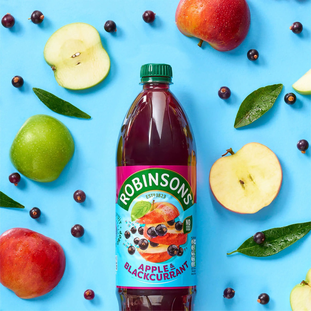 Robinsons Real Fruit Apple and Blackcurrant Squash 1L