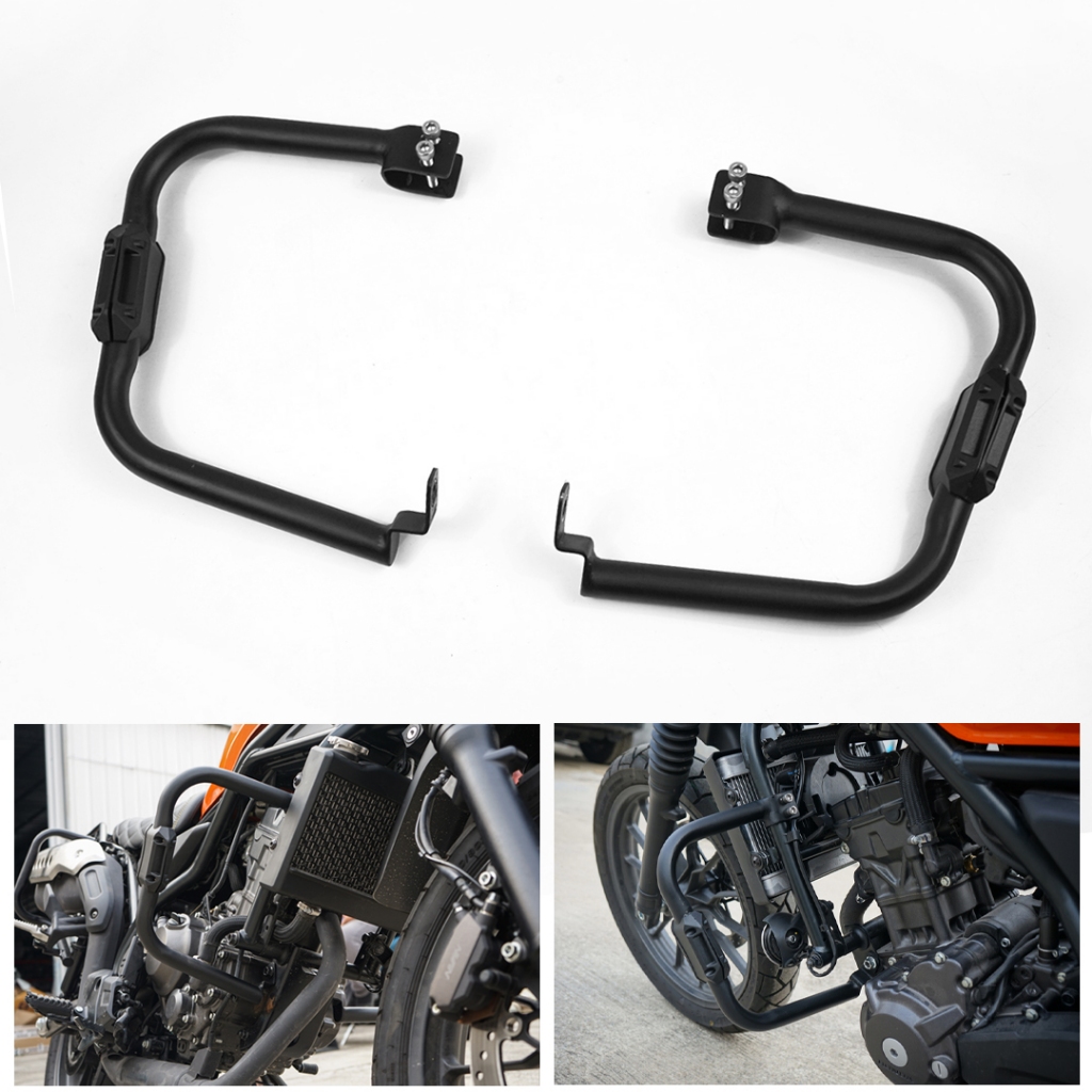 แคชบาร์กันล้ม Honda CL300 / CL500 / SCL300 2023-2025 Crash Bar Engine Guard สีดำ