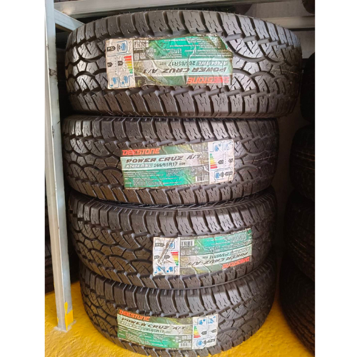265/65-17 ดีสโตน AT-404 ยางใหม่ปี22 เส้นละ1,950-