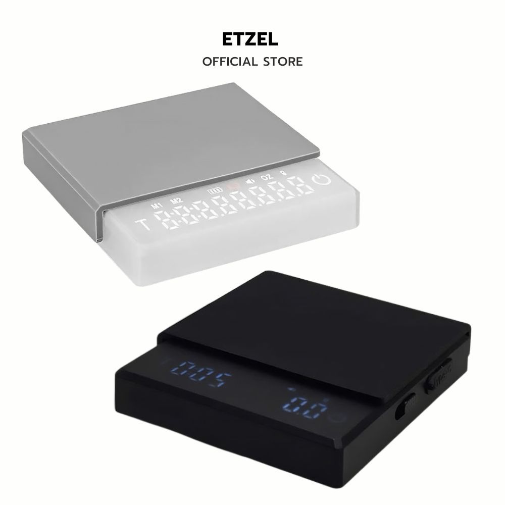 เครื่องชั่งดิจิตอลขนาดเล็ก Mini Scale ตาชั่งกาแฟ 2kg/0.3g มีแผ่นซิลิโคนกันลื่น