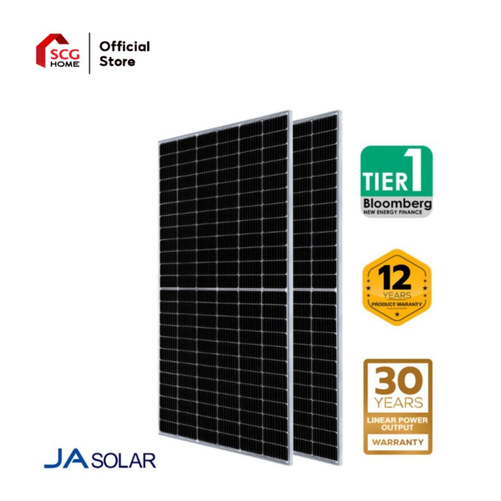 JA Solar แผงโซล่าเซลล์ รุ่น JAM72D-42-630/LB (N-type) ขนาด 630 วัตต์