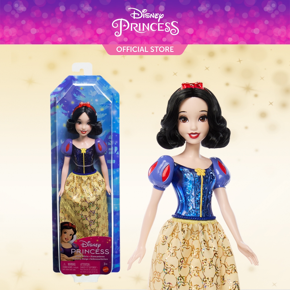 Disney Princess Snow White Doll ดิสนีย์ ปริ้นเซส ตุ๊กตาสโนว์ไวท์ HLW08 ID