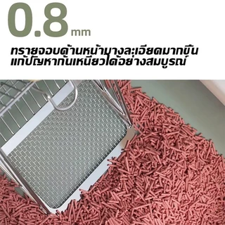 【FurBaby】พร้อมส่ง ที่ตักทรายแมว พลั่วตักทรายแมว ตะแกรงตักทรายแมว สแตนเลส ตักอึแมว ร่อนฝุ่น พลั่วขุดดิน 2in1 พลั่วตักอึ