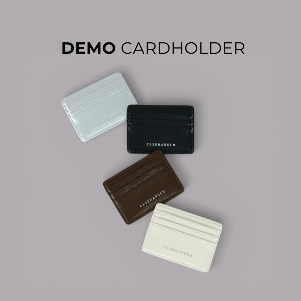 (ใส่โค้ด:15XTRA2Xลด43.-) Demo Cardholder การ์ดโฮลเดอร์ ที่ใส่บัตรขนาดพกพา