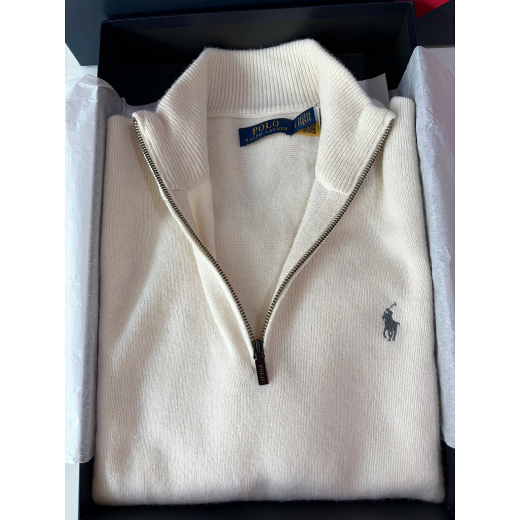Polo Ralph Lauren Wool Quarter-Zip Sweater