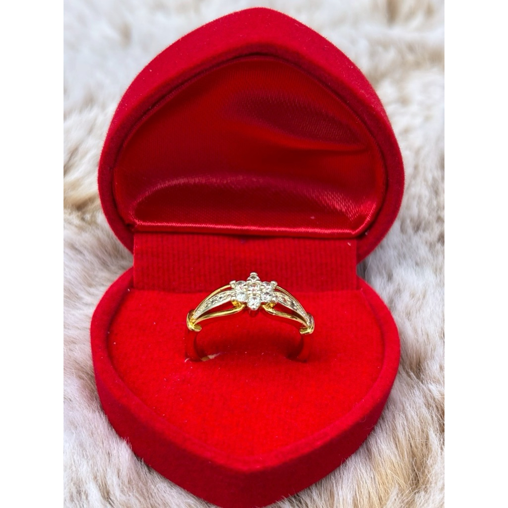 แหวนแฟชั่น แหวนดอกไม้ D06