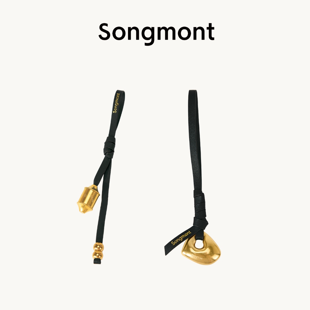 Songmont Faith Stone Charm & Prayer Wheel Charm Set พวงกุญแจห้อยกระเป๋า