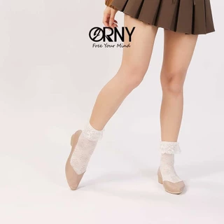 มีไซส์ 41 ✨ 👠 ORNY(ออร์นี่) ® 3319 รองเท้าคัชชูยางส้นสูง คัทชูนิ่มมากก