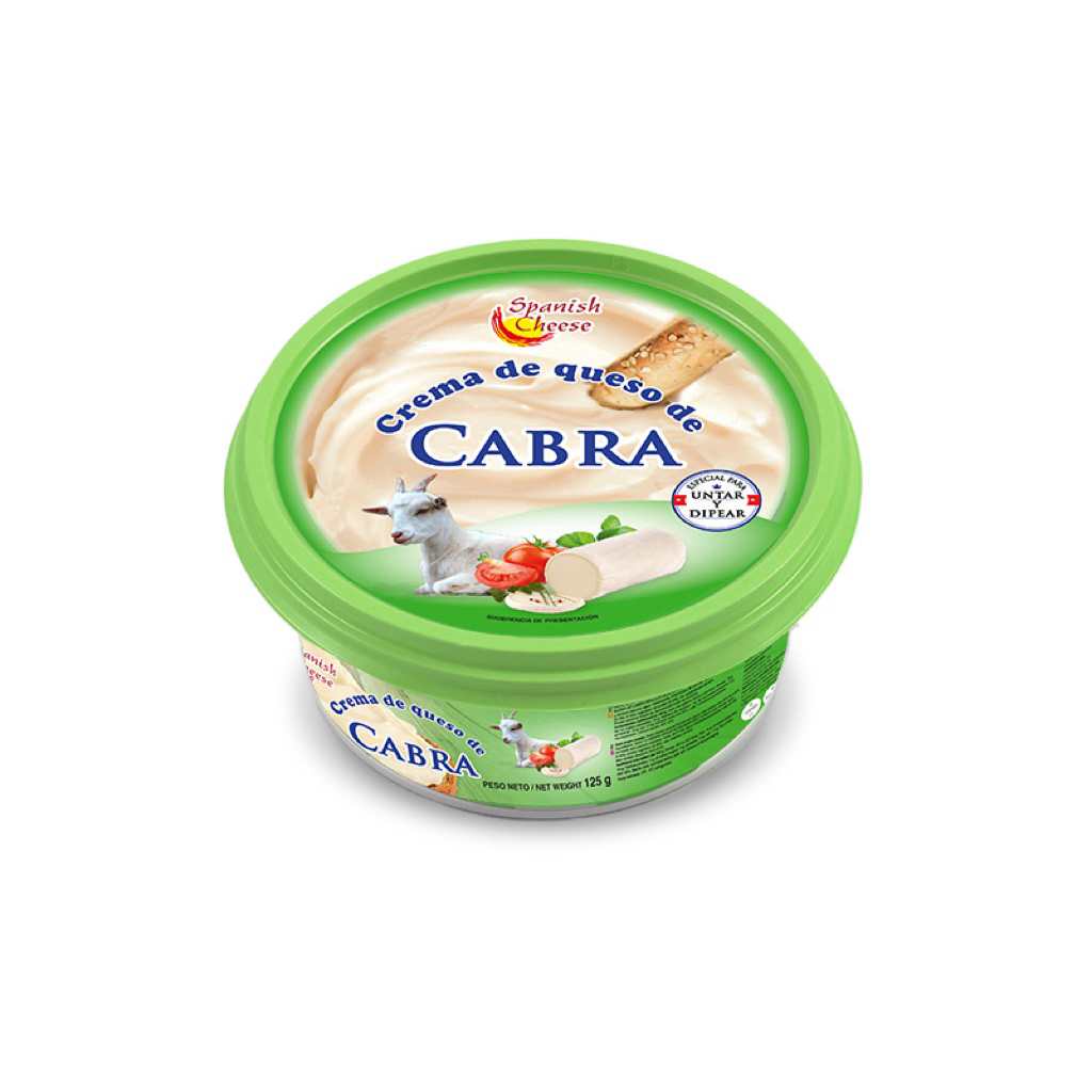 Spanish Cheese CABRA Crema De Queso 250g (125g x 2) - ชีสสเปน CABRA ครีมชีส 250กรัม (125กรัม x 2)