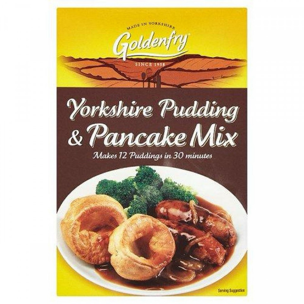 Goldenfry Yorkshire Pudding Mix 142g - โกลเดนฟราย แป้งสำเร็จรูปยอร์กเชียร์พุดดิ้ง 142 กรัม