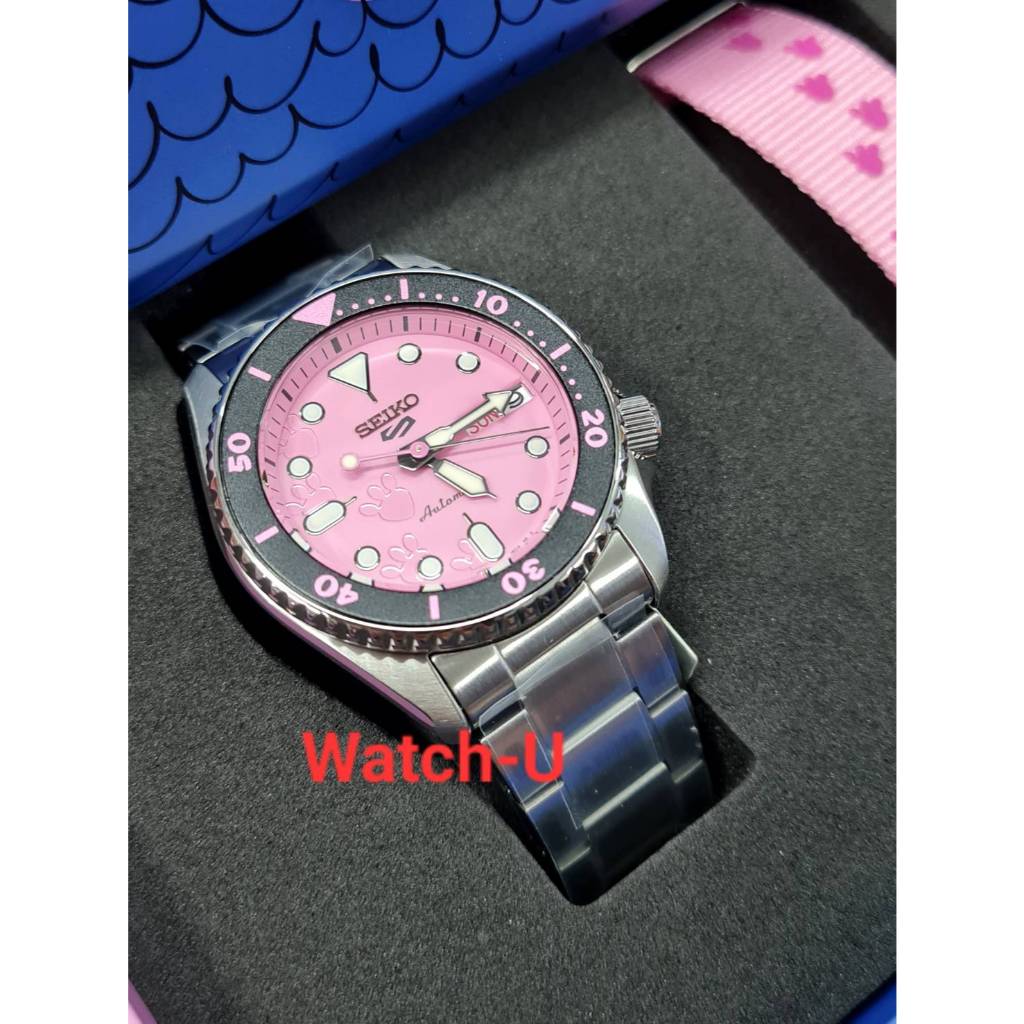 Seiko X Pink Panter Limited ที่มีผลิตเพียงแค่ 9,999 เรือนในโลก นาฬิกา SRPM07K SRPM07K1 SRPM07