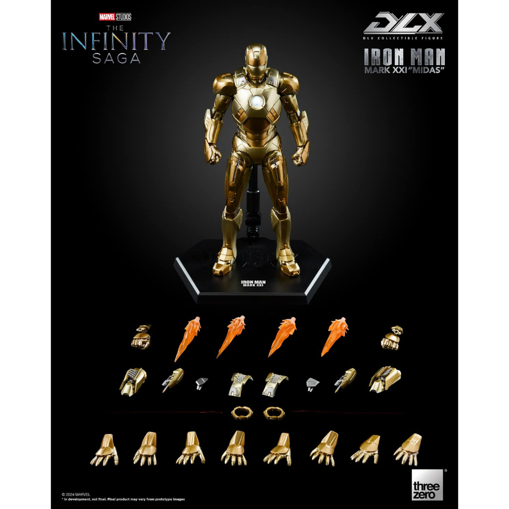 DLX Threezero Iron Man Mark 21 (Midas)