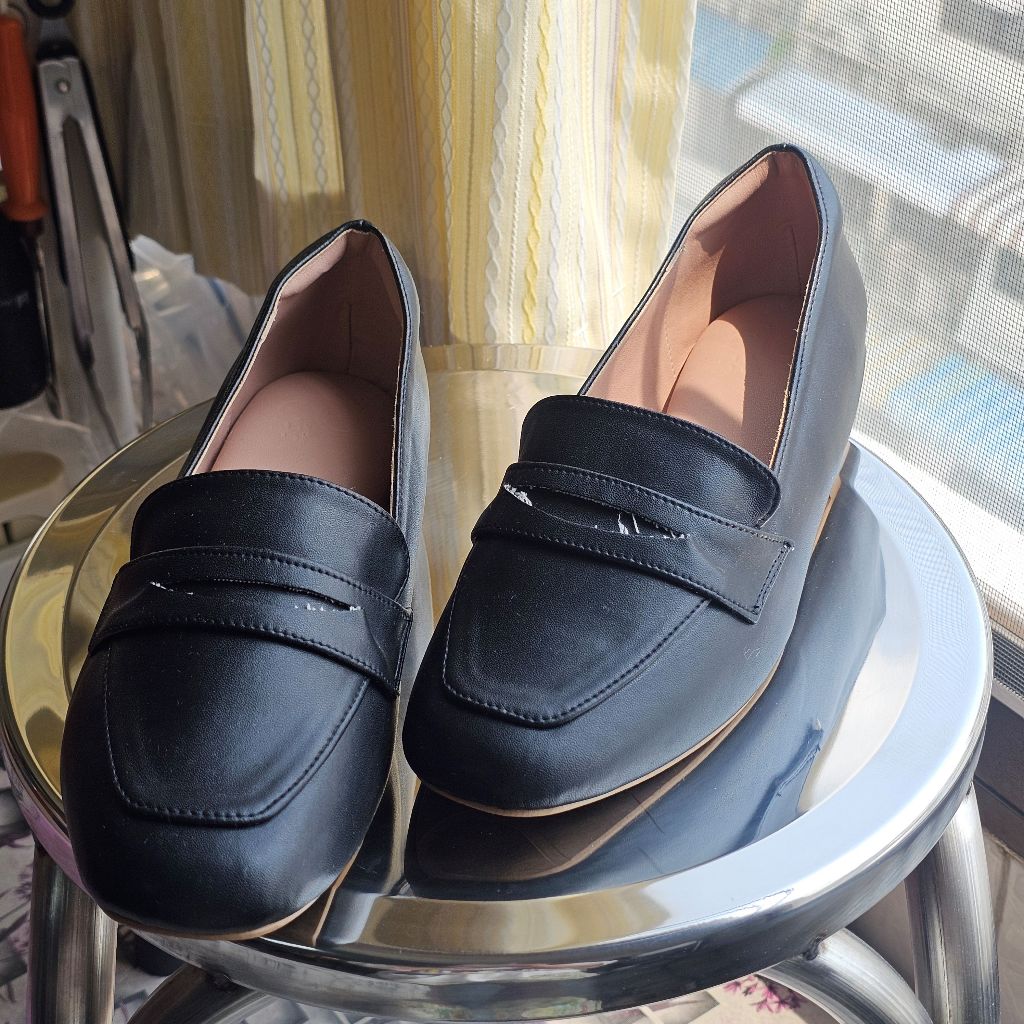 [USED] PUFFSHOES. RYU SOFT V.2 (Black) size 39 - รองเท้ามือสอง