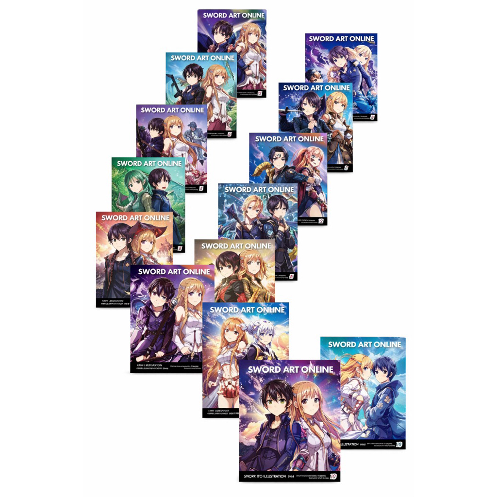 Sword Art Online ครบชุด 1–20 เล่ม ใหม่มาก 💟💌
