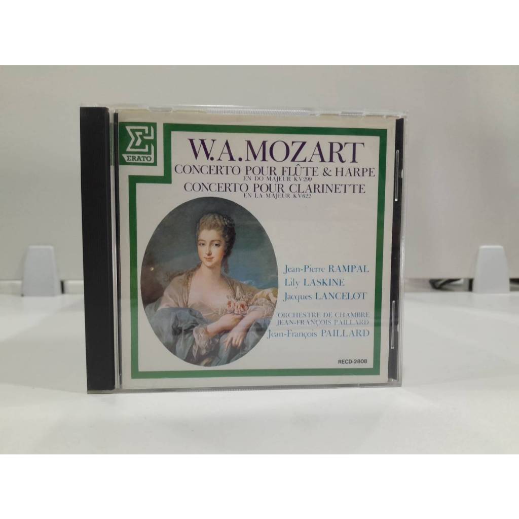 1 CD MUSIC ซีดีเพลงสากล W.A. Mozart  Erato  W.A. Mozart  Erato   (B3F69)