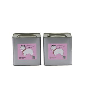 ขาไก่หิมพานต์ แฮ่ แฮ่ : ขนมขาไก่รสเค็ม รุ่นกระป๋องสี่เหลี่ยม…