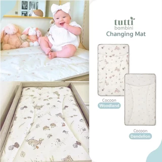 Tutti Bambini แผ่นรองเปลี่ยนผ้าอ้อม Changing Mat น้ำหนักเบา วัสดุกันน้ำเคลือบ PVC 100%