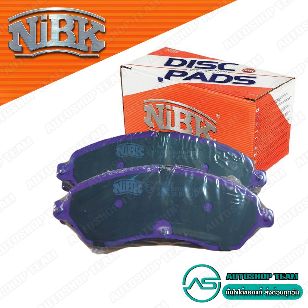 NIBK JAPAN ผ้าเบรคหน้า TATA XENON 150NX PN0878