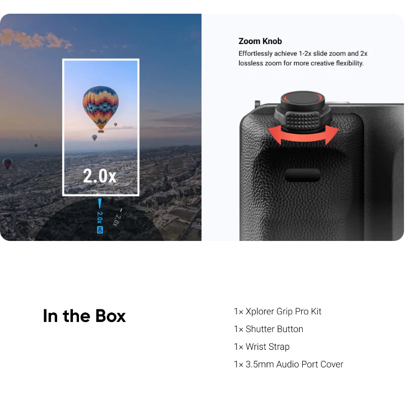Insta360 Ace Pro 2 Xplorer Grip Pro Kit 2010mAh Battery thumbnail 7