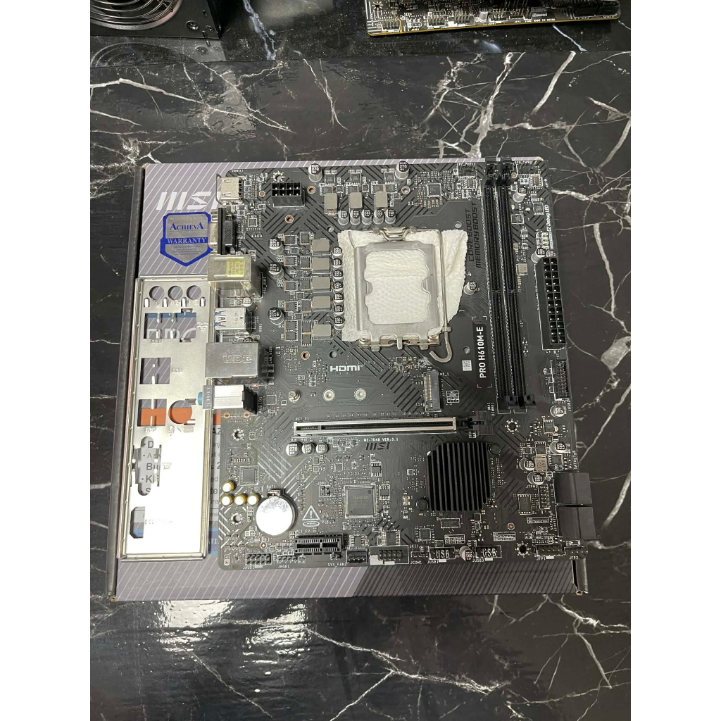 MB H610M-E DDR5 MSI PRO ปก. achieva 11/11/2028