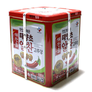 รวมโคชูจัง เกาหลี ขนาด 14kg KOREAN 14kg GOCHUJANG SAUCE 한국 브랜드 14kg 대용량 고추장