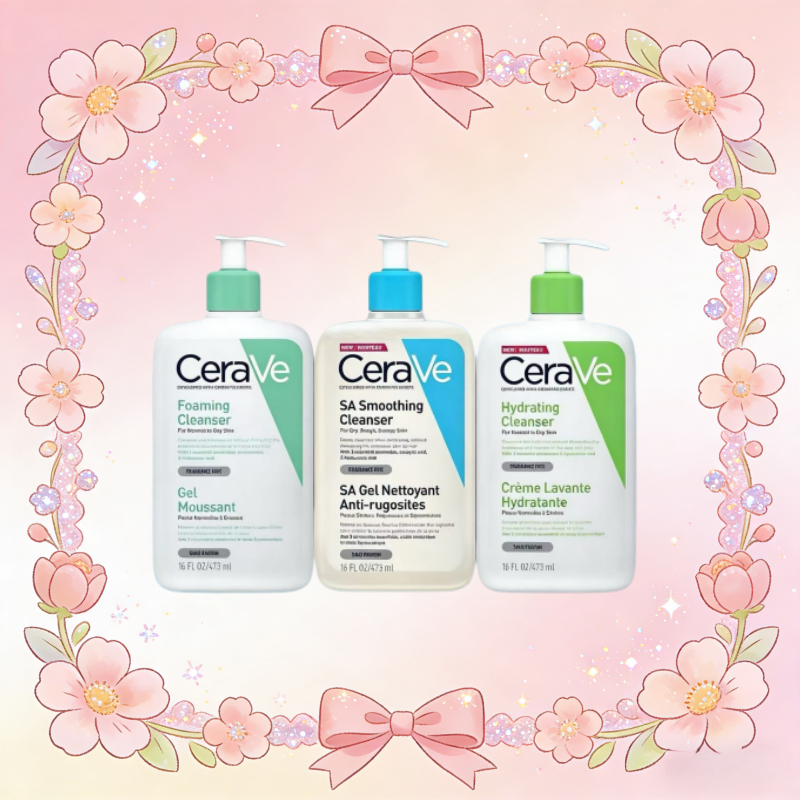 CLEANSER SERAVE Skin Cleaner 236MLFoaming/Hydrating/Cream to Foam/Sa Smoothing/Blemish Control