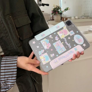 ✨พร้อมส่ง✨เคสiPad พับรูปตัว Y Little twin stars Air8 11 Gen12 Air7 13 Gen9 Sanrio เคสไอแพด Gen8 Air3
