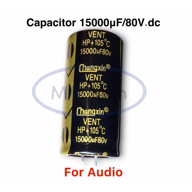 15000uF 80V คาปาซิเตอร์ จำนวน 1 ชิ้น(ตัว) Capacitor 15000uf 80Vdc 15,00uF/80V ตัวเก็บประจุ ตัวซี ตัว