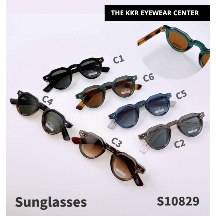 KKR EYEWEAR SUNGLASSES S10829 เลนส์กันแสงแดดแสงUV ถนอมดวงตาจากแสงอาทิตย์ มีบริการเก็บปลายทาง