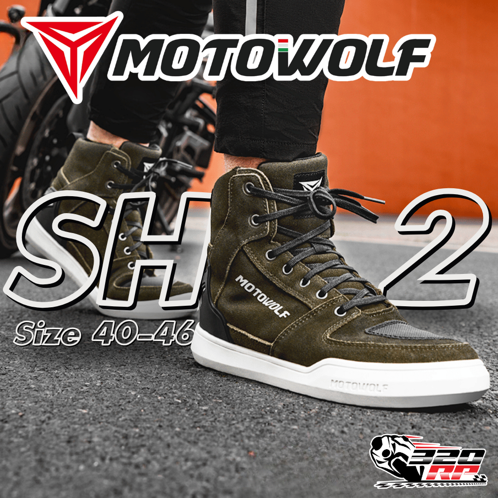 รองเท้า MOTOWOLF รุ่น SH-2 และ SH-2-B มาใหม่ ส่งไว!! จาก SP.BIKE