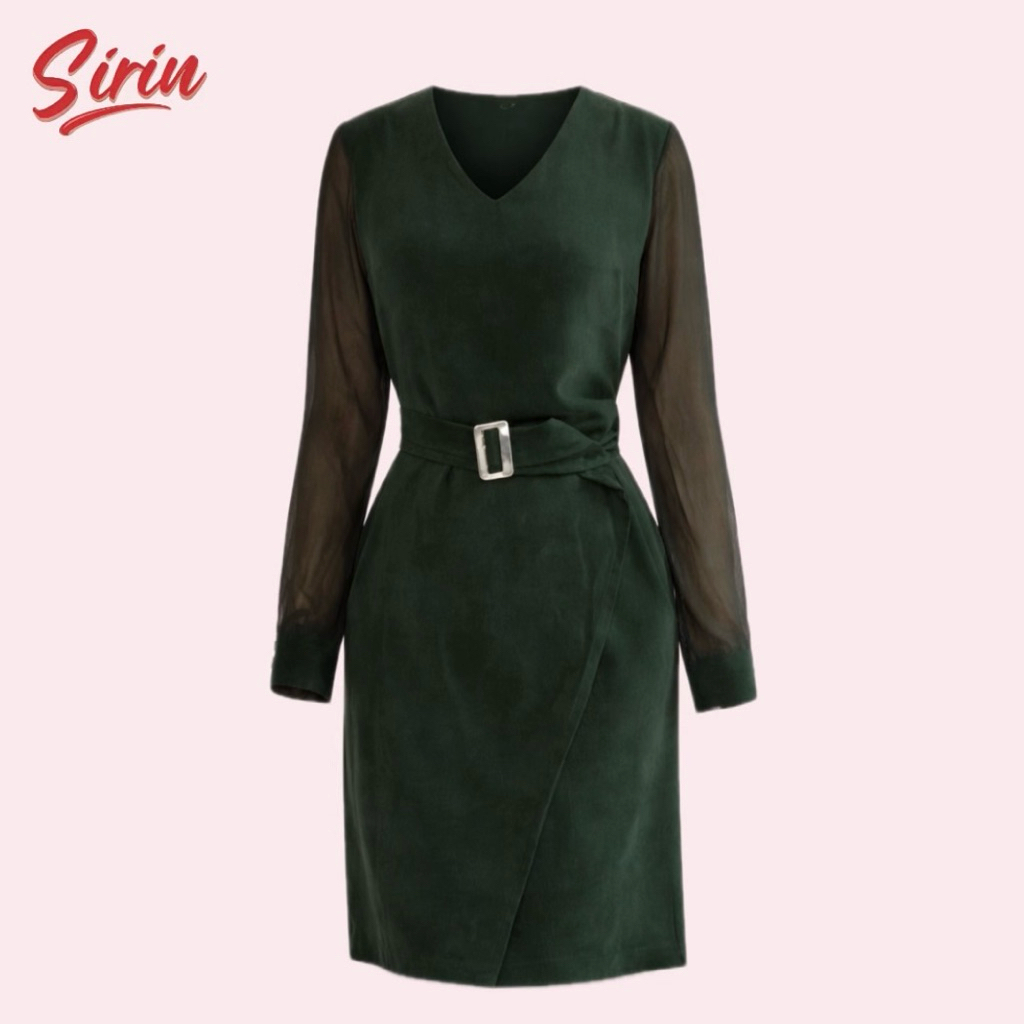Sirin Office Chic Dress