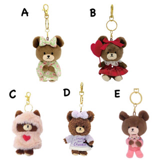 พวงกุญแจ,ตุ๊กตาห้อยกระเป๋า Jackie หลายแบบค่ะ