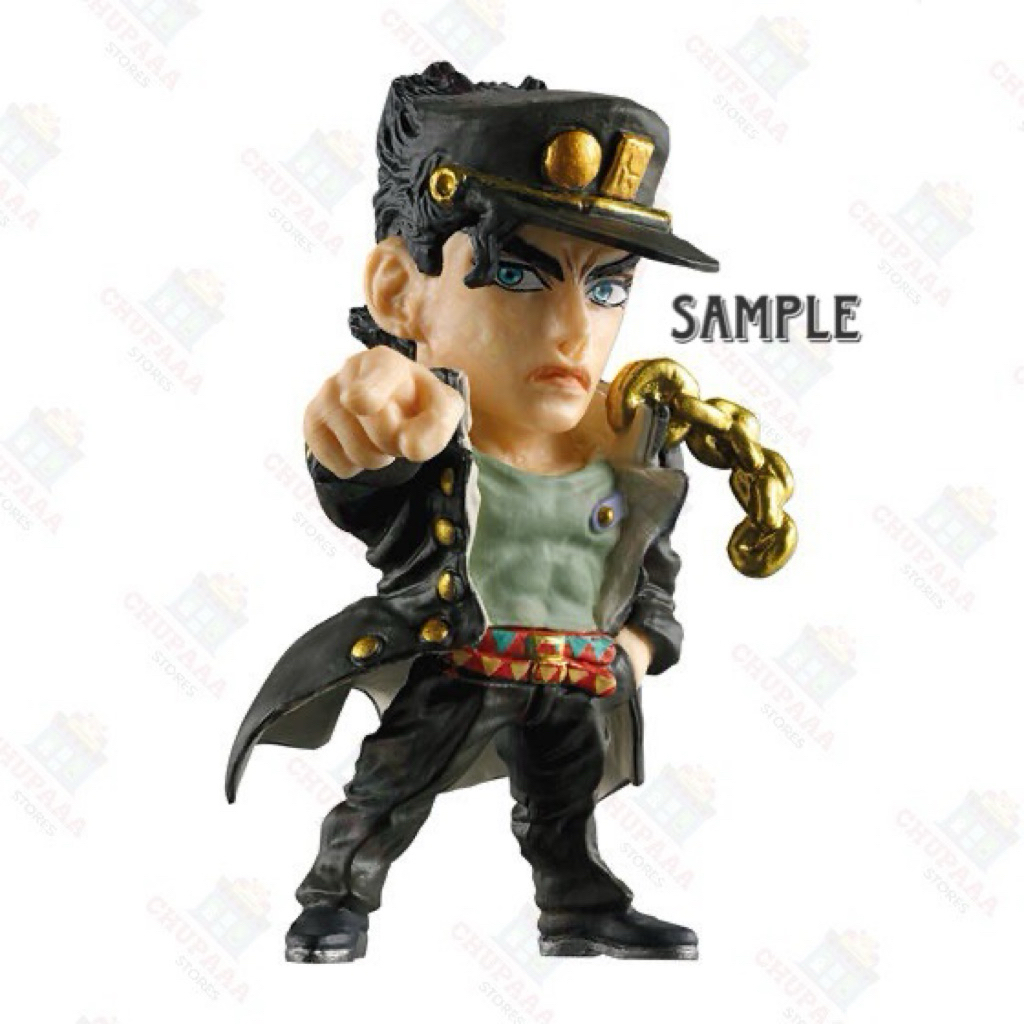 [มือ1] JoJo's Bizarre Adventure : Ball Capsule Heroes 01 - Jotaro | โจโจ้ ล่าข้ามศตวรรษ : บอลฟิกเกอร์ - โจทาโร่ Bandai