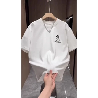 เสื้อยืดแขนสั้นเด็ก เสื้อแขนสั้นเด็ก งานแฟชั่น สไตล์เกาหลี ผ้านิ่ม ทรงหลวม พร้อมส่ง