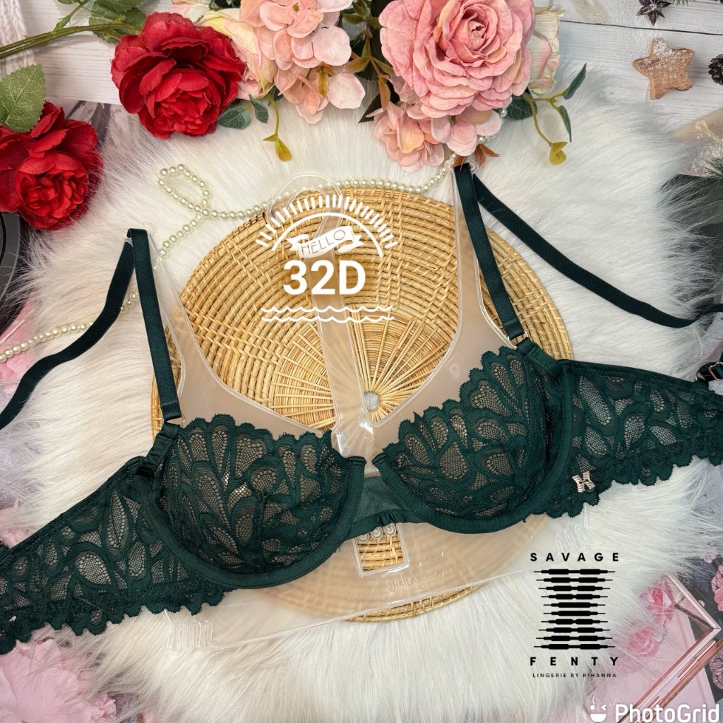 Savage X Fenty 32D ใหม่มาก ไม่มีฟอง สะอาด