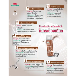 เคอร์นิค เจลกำจัดสนิม และ สเปรย์ป้องกันสนิม แบบแพ็คคู่ ขนาด 250g และ 200ml