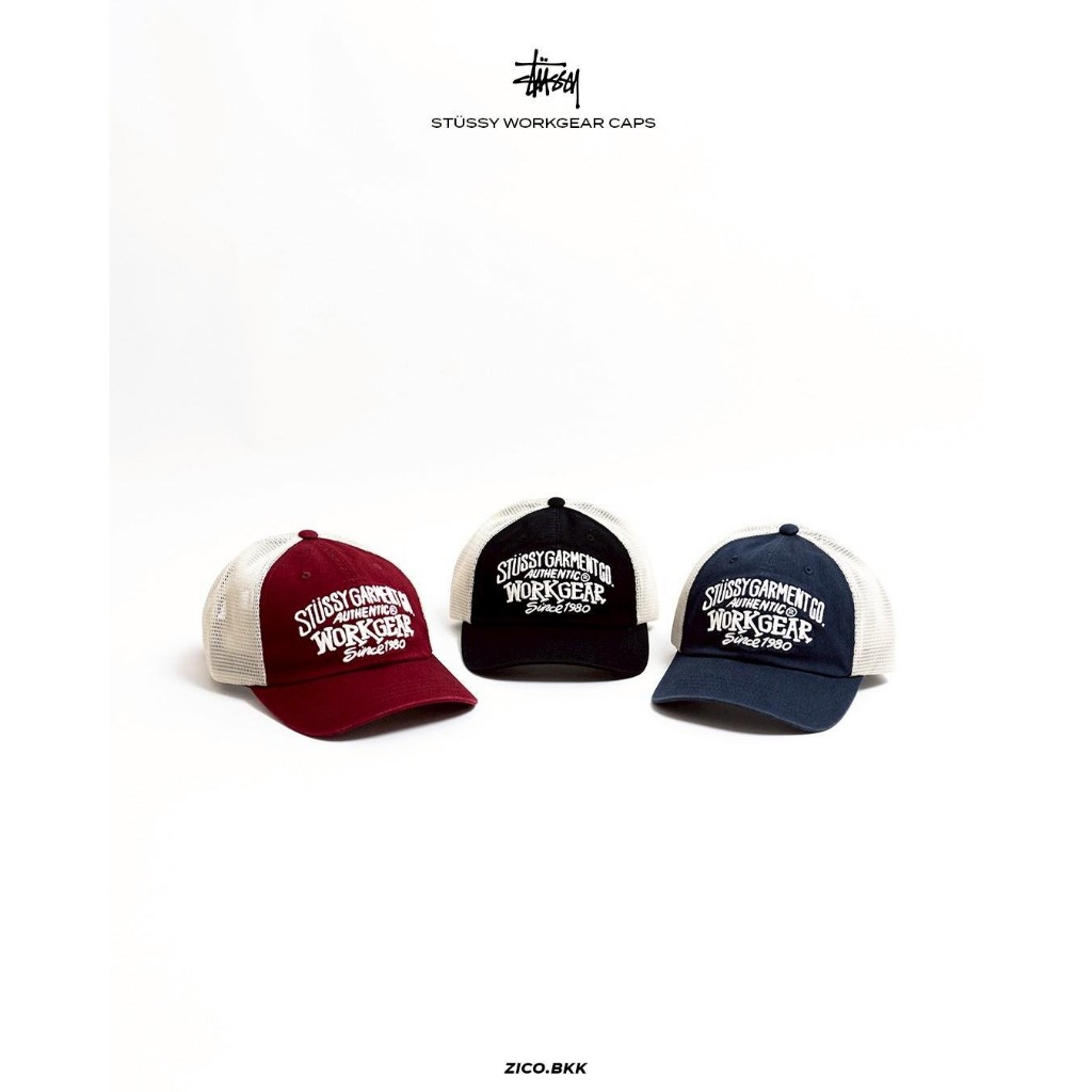 Stussy Low Profile Workgear Strapback Cap
