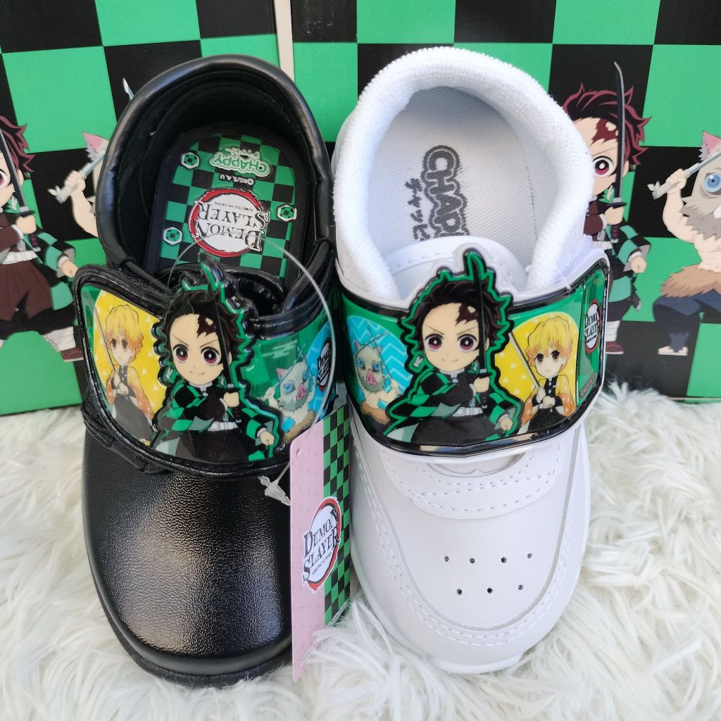 รองเท้านักเรียน รองเท้าเด็กอนุบาลชาย CHAPPY สินค้ามีพร้อมส่ง มีบิลให้