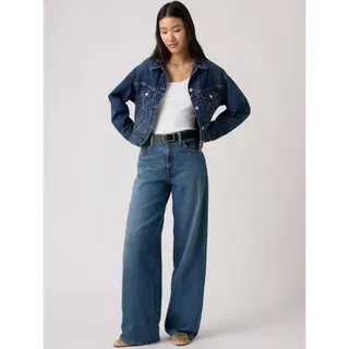 กางเกงยีนส์ผู้หญิง Levi's® Women's Cinch Wide-Leg Jeans