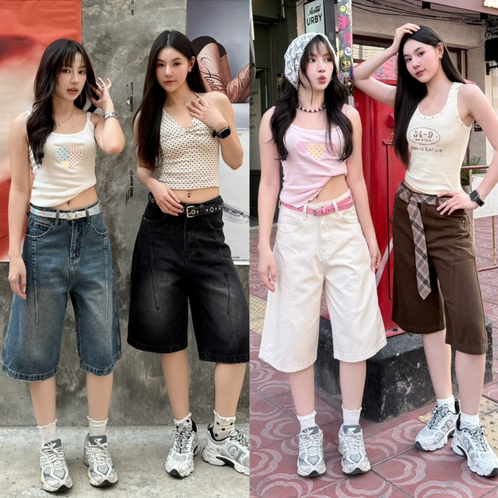 ยีนส์SARAN P18/P19 กางเกงยีนส์ Buddy Jeans