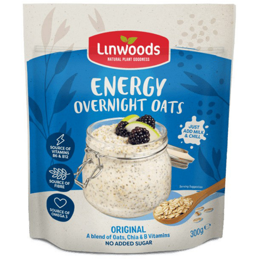 Linwoods Original Energy Overnight Oats 300g