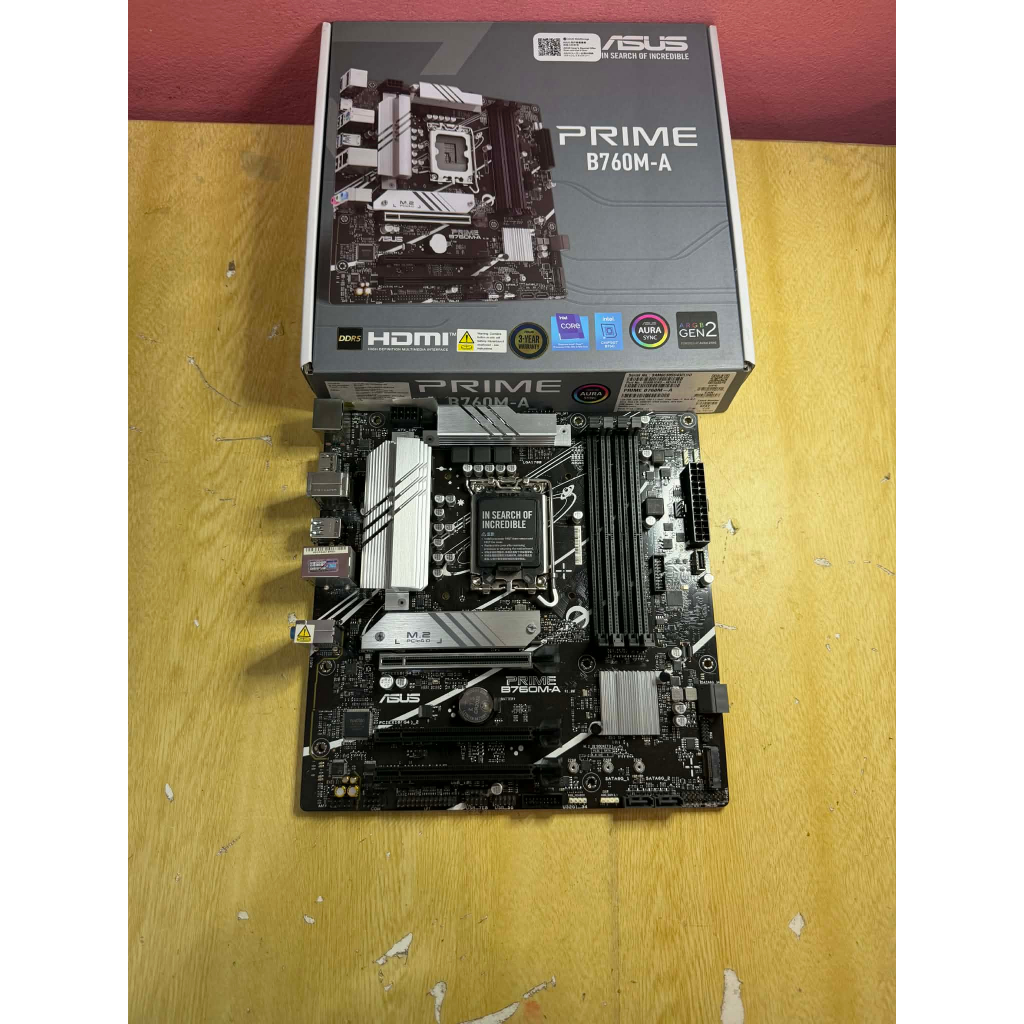 ขายMBมือสอง ASUS PRIME B760M A DDR5 LGA1700