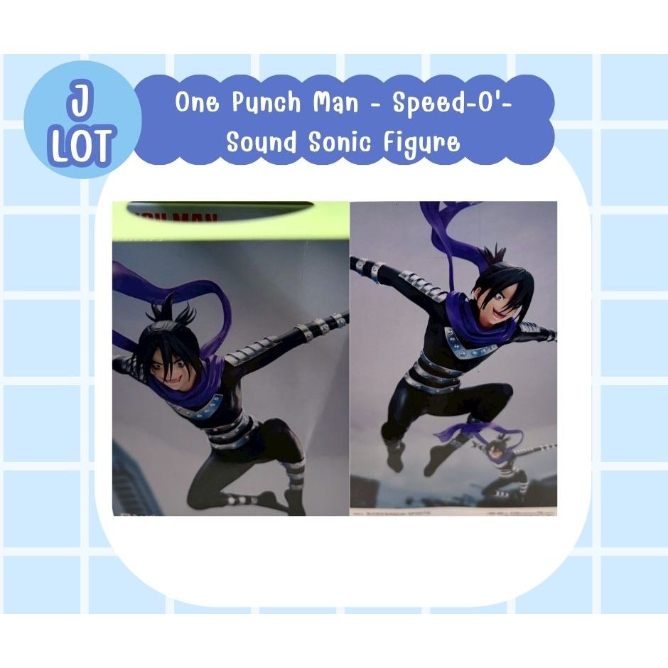One Punch Man - Speed-O'-Sound Sonic Figure